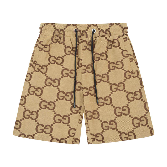 Oxford jacquard shorts