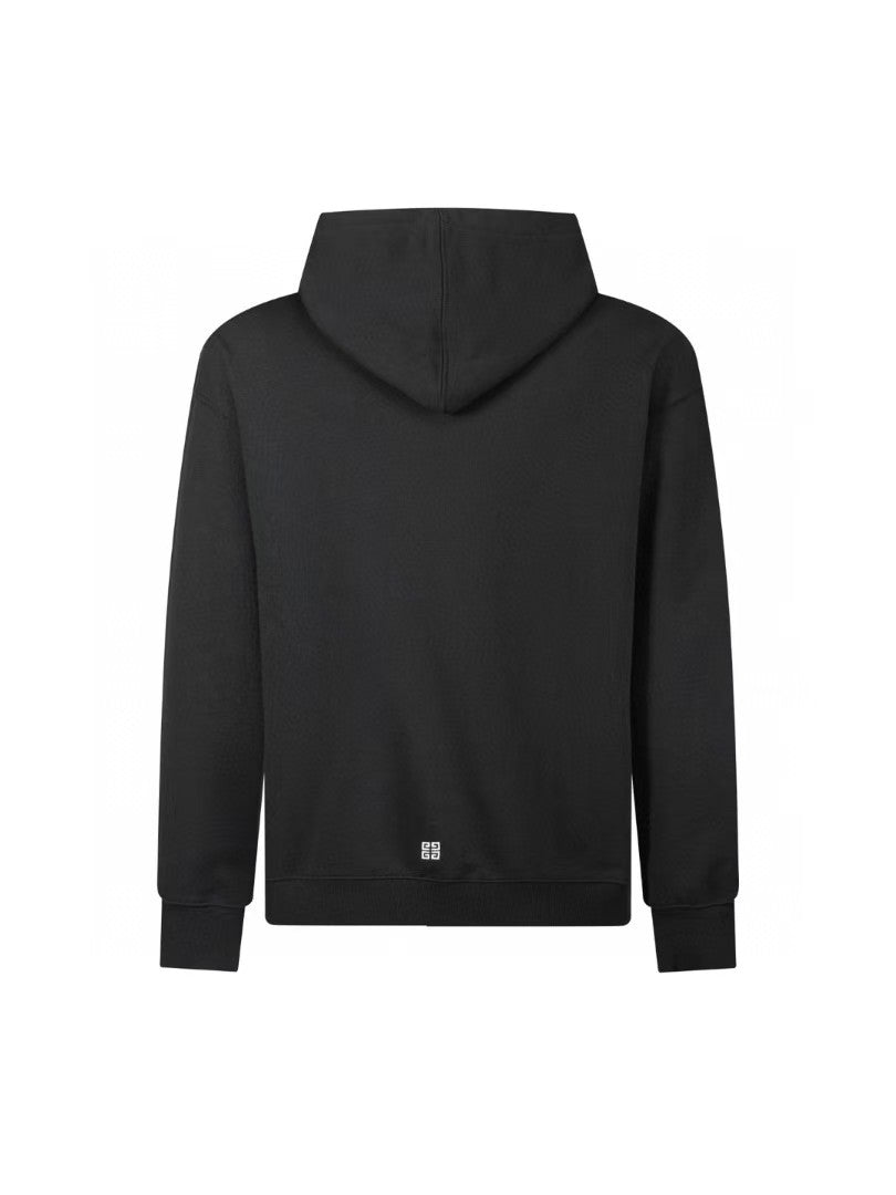 New style letter thread embroidery round neck hoodie