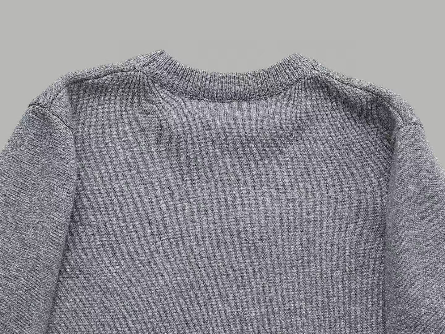 Cashmere blend wool sweater