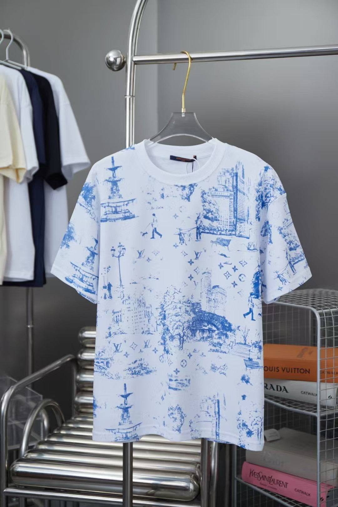 Early Spring New Pattern Printed T-shirt