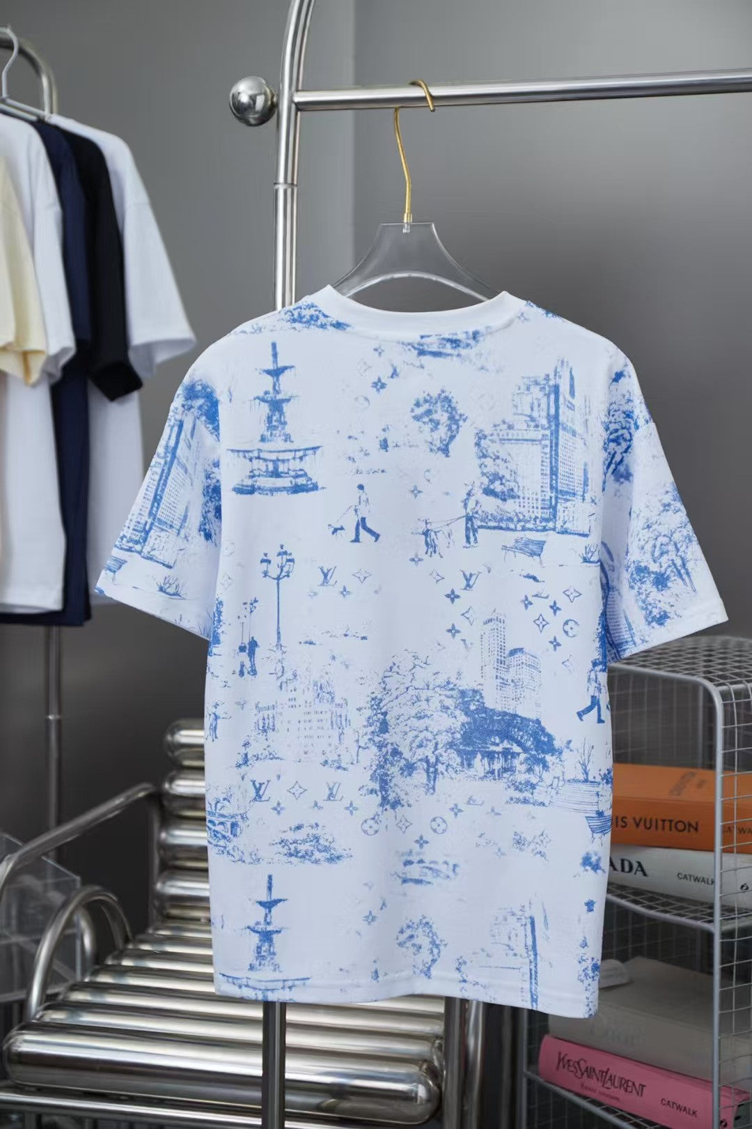 Early Spring New Pattern Printed T-shirt